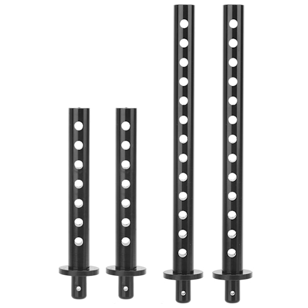 4 stk Front Bak Car Shell Column Reservedel Passer for RGT 1/10 EX86100 RC Car Parts Black R86018BL