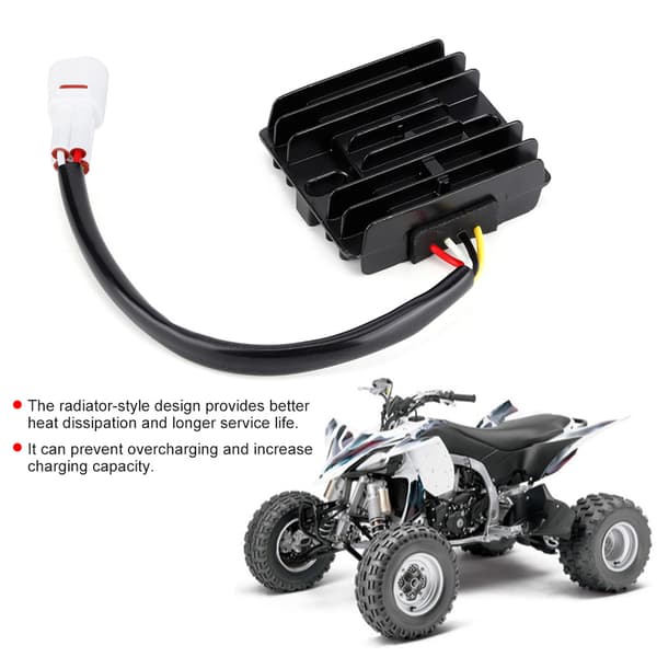 Spenningsregulator i aluminium som passer til YAMAHA YFZ450 2004-2009