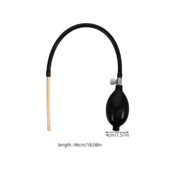 Sugar Blowing Equipment Sugar Blowing Pump for Candy Art 2pcs Plastic Black