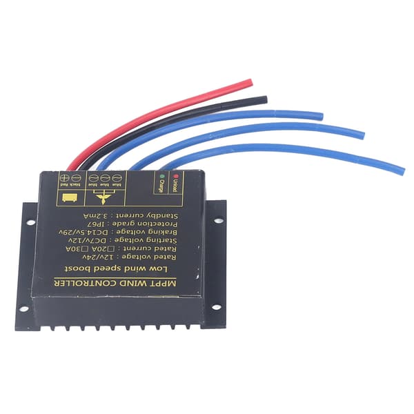 MPPT vindmøllecontroller 12V 24V laderegulator IP67 vandtæt til 100W‑600W