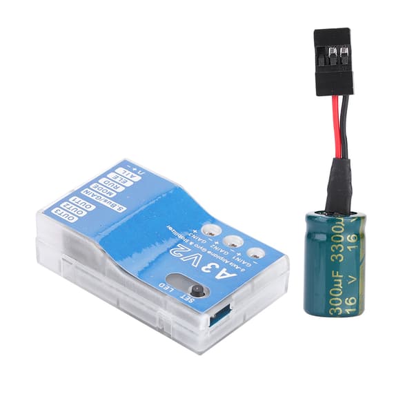 F50A 3-akslet Gyro A3 V2 Flykontroller Stabilisatorsystem for RC Fastvingefly