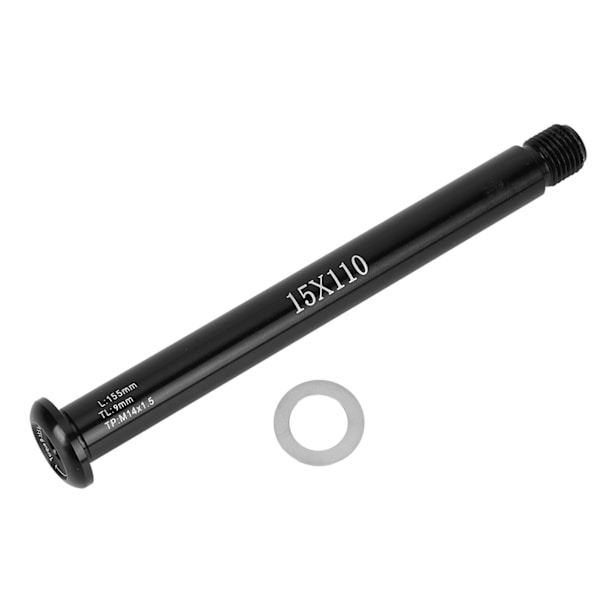Etuhaarukka akseli musta alumiiniseos napa putki läpi akselin Boost RockShox Mountain BikeFoxQR15x110MM