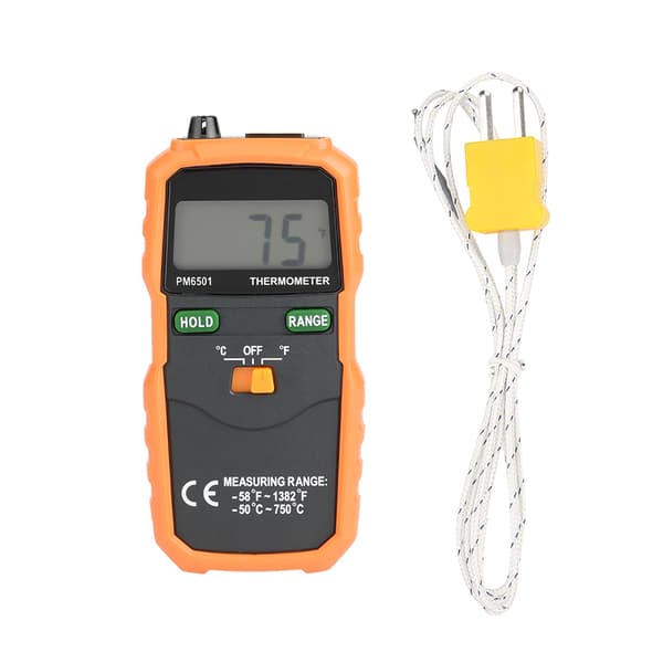 PEAKMETER PM6501 K Typ Digital LCD Temperatur Termometer Testverktyg