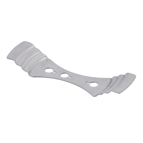 20 STK Lysvekeholder 3 Hull Sentreringsenheter Sølv Rustfritt Stål for DIY Lysfremstilling