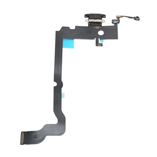 USB-opladningsport Flex-kabel Telefonopladningskonnektormodul Udskiftning til IPhone XS Max Sort