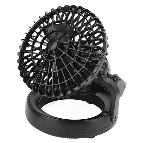 LED Camping Lanterne med Ventilator 2 i 1 18 LED 180 Graders Rotation Letvægts Camping Ventilator Lys til Udendørs Rejser