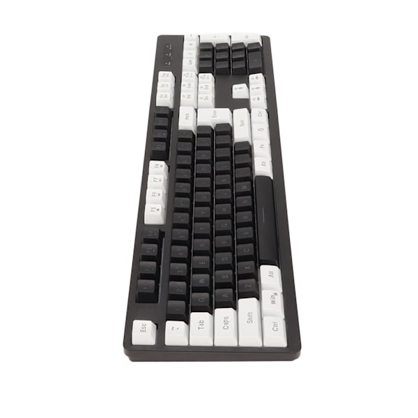 Trådlöst tangentbord och mus 104 tangenter RGB LED-bakgrundsbelysning 2 i 1 2,4 GHz-anslutning Vattentätt spelande tangentbord och mus för PC