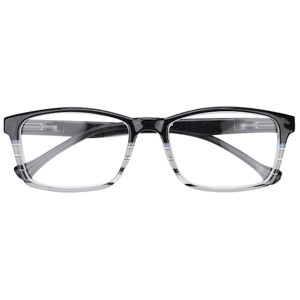 Antiglid läsglasögon PC-lins High Definition Glasögon Glasögon för kvinnor Man äldre(+200 )