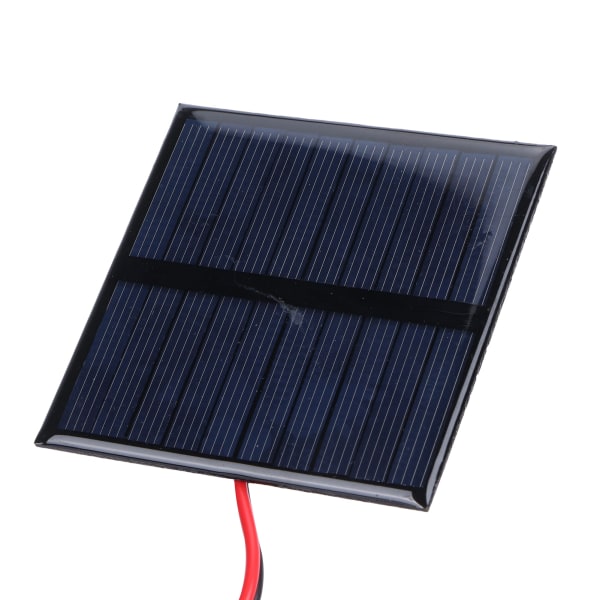DIY Solar Panel Portable 0,7W 5V Solar Charging Board Modul til 3,7V-5V batteri