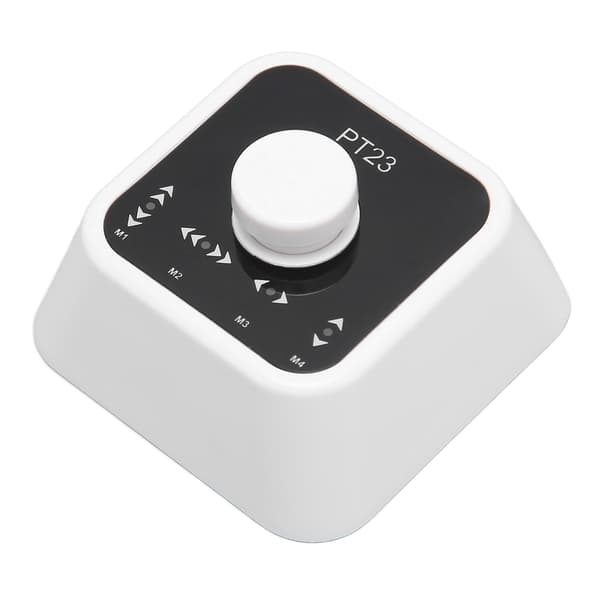 Bluetooth Sidevender Pedal Genopladelig Trådløs Multimedie Controller Tastkontakt til Computer Telefon Hvid