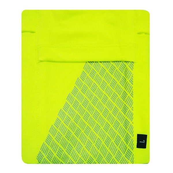 Grønt komfortabelt sportsarmbånd med skulderrem og fast lomme til mobiltelefoner - str. L