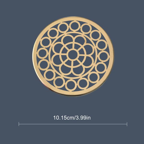 Blomsterindsats Låg Metalgitter til borddekoration 15,2 cm diameter