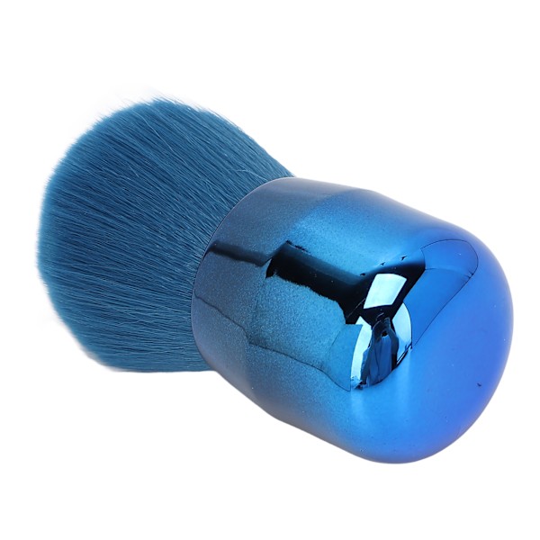 Blush Brush Mjukt fluffigt hår Svamphuvud Sminkborste för bronzer Löspulver Kosmetika Mörkblå