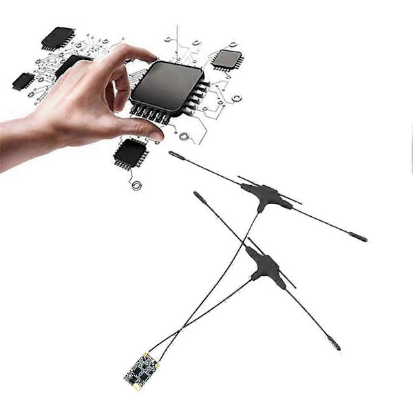 900Mhz 2.4Ghz RX Mottagare ELRS RX Gemini Mottagare 80x1/120x1MM
