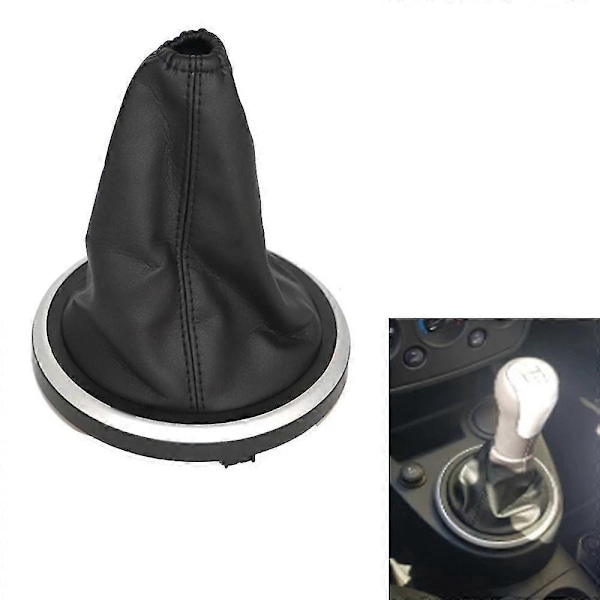 Kompatibel med FIESTA MK6 2002 - 2008 CONNECT MT Svart Bil Växelspaksknopp Handtag Växelspaksknopp Huvud 2S6R7217