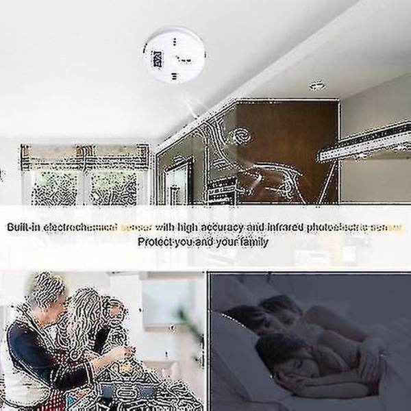 Savun ja hiilimonoksidin hälytin palovaroitin