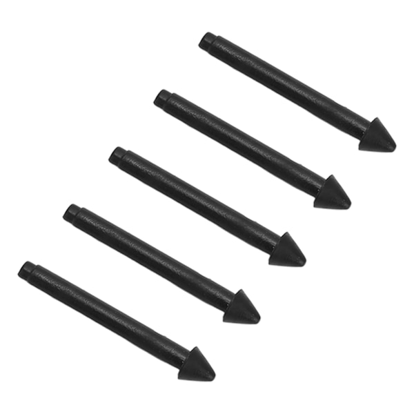 5 stk Pro Tablet Stylus Pen Spids Sort 2H Sensitive Nøjagtig Fin Blank Tip Tablet Erstatningstips til Pro 7 6 5 4 Bog