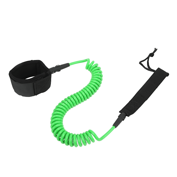 Surfboard Leash 10in Justerbar Ankelstrop Design Havvand TPU Rustfrit Stål Hardware Paddle Board LeashGrøn