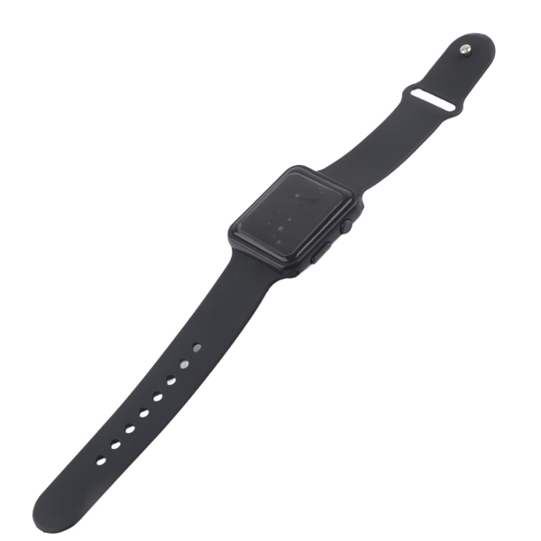 Valoisa elektroninen watch Muodikas tyylikäs watch digitaalisen watch rannekoru, musta