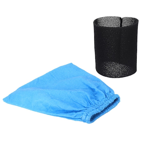 Tekstilfilterposer Våt- og tørrskumfilter kompatibel MV1 WD1 WD2 WD3 Støvsuger Filterpose Vacuum Cl-B8