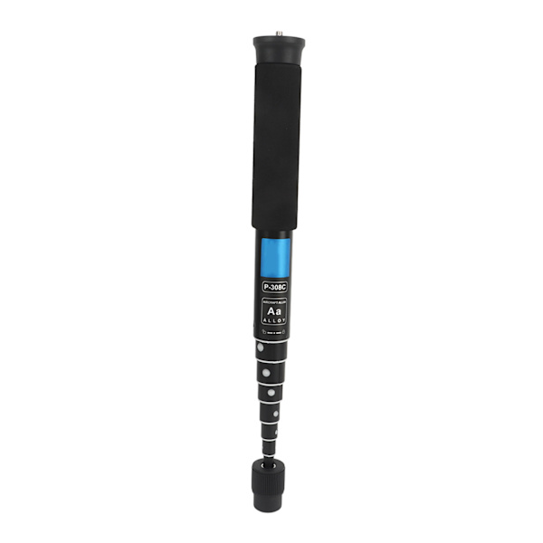 Aluminiumlegeringskamera Monopod för vandring och camping