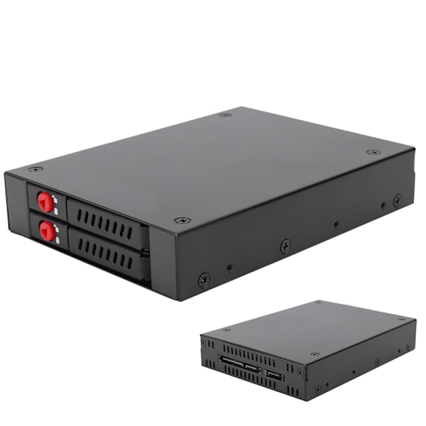 Harddisk-deksel Ekstern harddisk-kabinett for 2,5 tommers SATA1/2/3 SSD 3,5 diskettstasjon