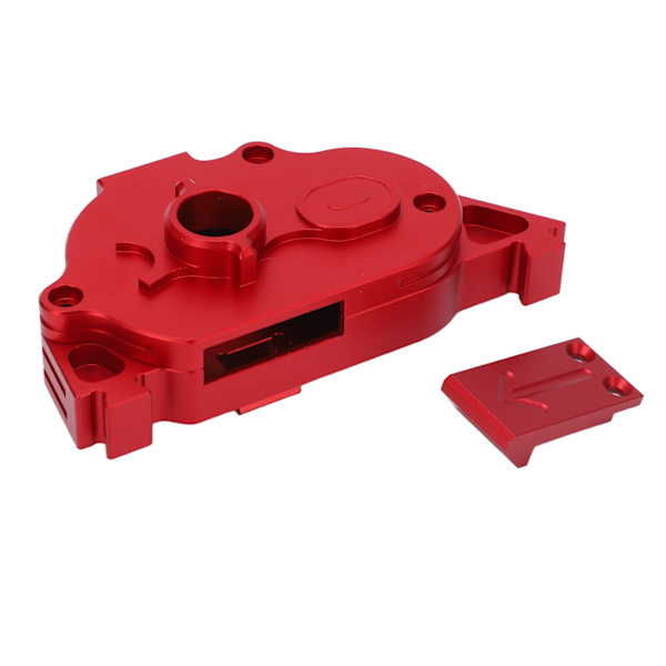 RC-växellådssats Aluminium växellådslåda med skruvar för ARRMA GRANITE SENTON 1/10 RC fordonsröd