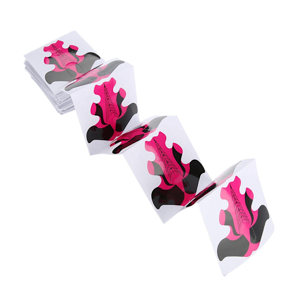 100 kpl kynsilomakkeet kynsien pidennykseen UV Builder -paperialusta Nail Art -tarvikkeet