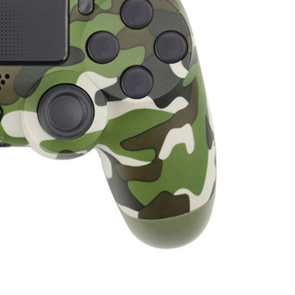 Trådløs Bluetooth-controller Stabil dobbeltlags krystalnøgler Forureningsfri spilcontroller til PS4 Indbygget batteri