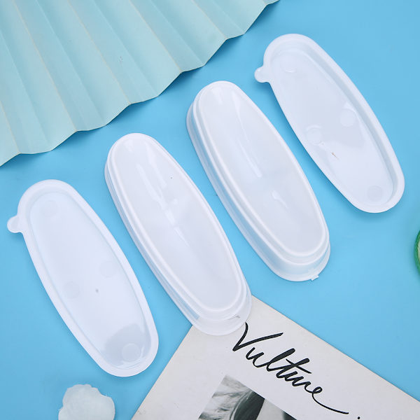2st Nageldoppningspulverbricka Nageldoppbehållare DIY Nail Art Tools Tillbehör