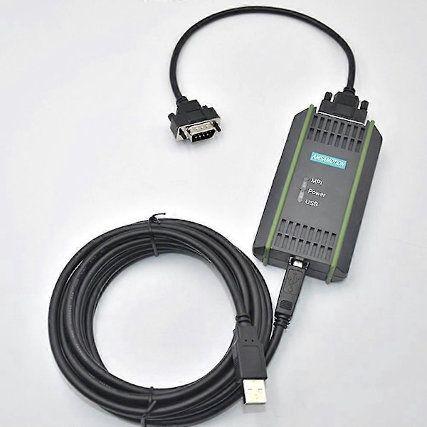 USB Programmeringskabel kompatibel med S7-200/300/400 PLC RS485 Profibus MPI Kommunikation Ersätter 6ES7972-0CB20-0XA0
