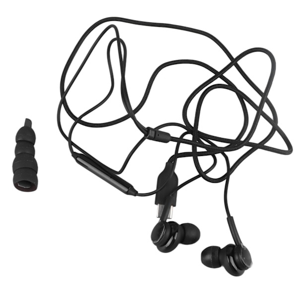 Typ C-hörlurar Multifunktion Universal HiFi Lossless Sound Wired Earbuds för Samsung Note10 S20 A8S