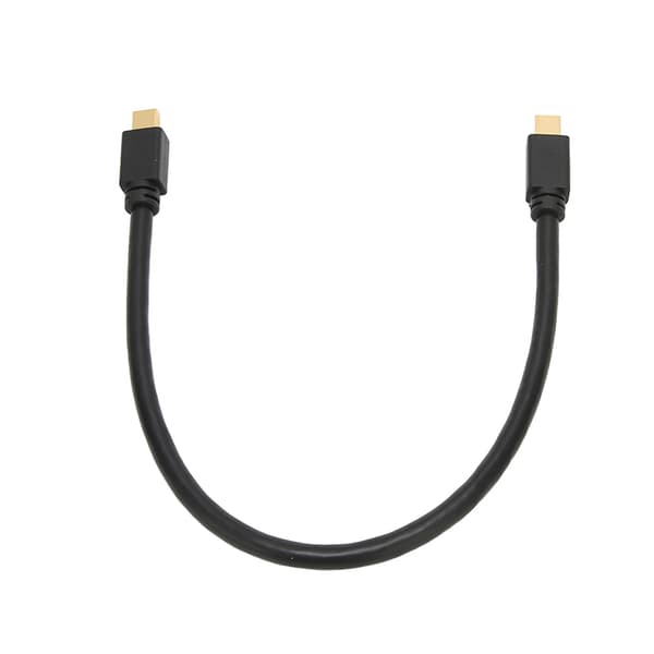 DP hane till DP hane stöder 8K vid 60HZ 4K vid 144HZ 2K vid 165Hz DP1.4-kabel 30cm Mini DP-kabel för dator DVD-TV