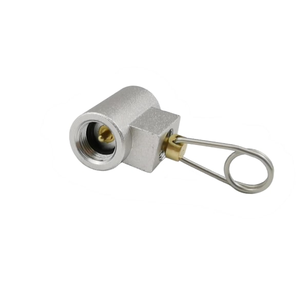 Deler Utendørs Camping Fjellvandring Komfyr Adapter Gassbeholder Inflasjonsventil Gassbeholder Gjensidig Fyllingsforsegling Camping Propan Gassbeholder Adapter