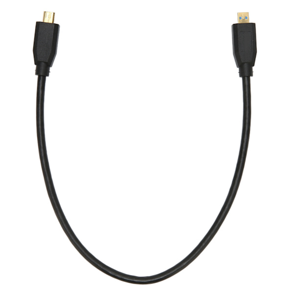 Micro HD Multimedia Interface til Micro-kabel 8K ved 60Hz HD Multimedia Interface D hann til D hann-ledning for mikrokamera