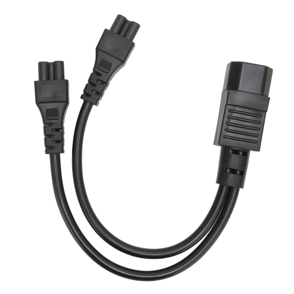 Splitter power IEC320 C14 hane till dubbel IEC320 C5 power hona för bärbar dator power 100‑250V
