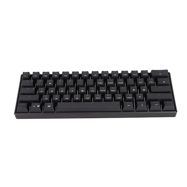 Mekanisk tastatur 61 taster Fargeblanding Ergonomisk design Hurtig respons Type C kablet tastatur Rød bryter