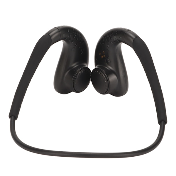 Knogleledning Hovedtelefon IPX8 Vandtæt 8G Hukommelse MP3 Musikafspiller Trådløs Bluetooth 5.0 Open Ear Headset til Sport