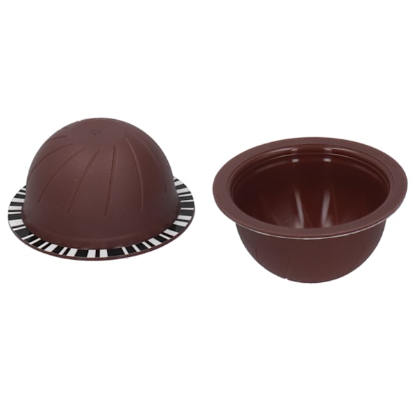 150 ml kaffekapselholder med engangs aluminiumsfolie, passer til Vertuolline GCA1