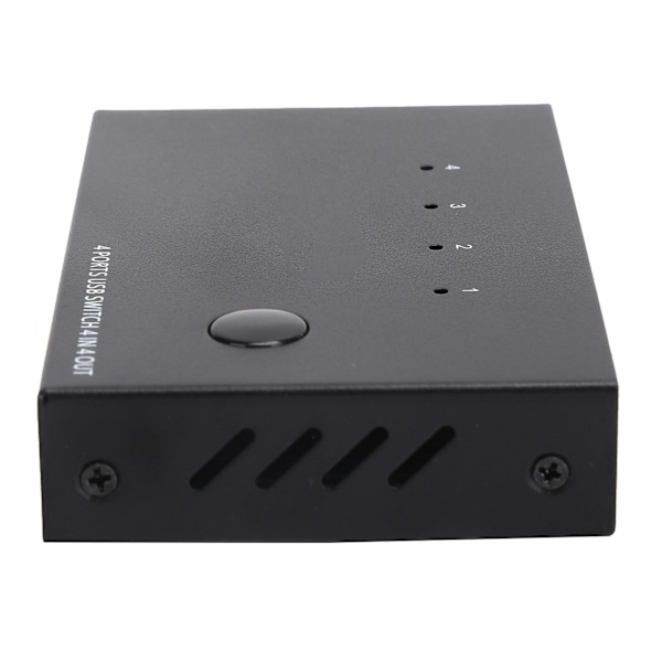 4 ind 4 ud Switch USB Flere porte Signal kildekonverter KVM Datadeling Enhed