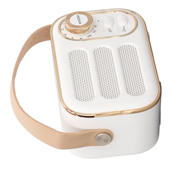 Mini Bluetooth-högtalare trådlös handhållen snodd design retro liten bärbar Bluetooth-högtalare för hem bil