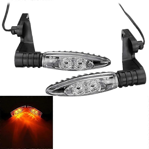 Kompatibel med- R1200GS F650GS R1200R S1000R S1000RR F800GS K1300S G310R/GS Blinklys LED Indikator