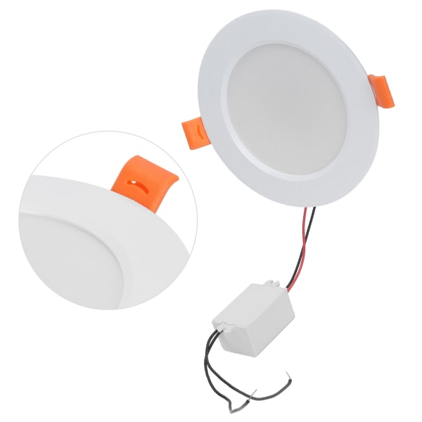 5W 85V‑265V Downlight RGB RGBW inbyggd taklampa med 21-knapps fjärrkontroll för hemmabruk av KTV