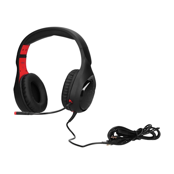 SOMIC Stereo Gaming Headset Justerbara Dual Mode Spelhörlurar med Böjbar Mikrofon LED-ljus för Laptop med 3,5 mm / 0,1 tum-kontakt