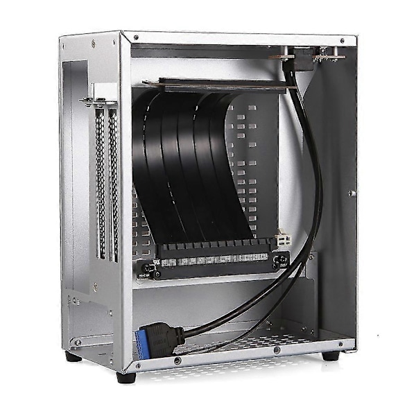 Pieni Mikro HTPC Tietokone Kotelo USB 3.0 Etuporteilla Mini Pöytäkoneen Runko