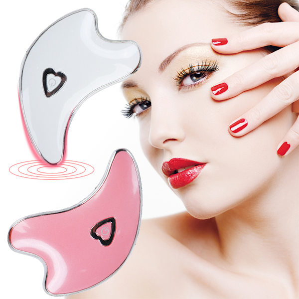 Elektrisk Gua Sha-massasjer for ansikt og nakke - Gua Sha-massasjebrettverktøy - Ansiktsmassasjer