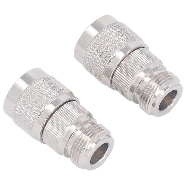 2 kpl N-liitin naaras - N-liitin uros -laajakaistainen RF-liitin antennin jatkokaapeliin