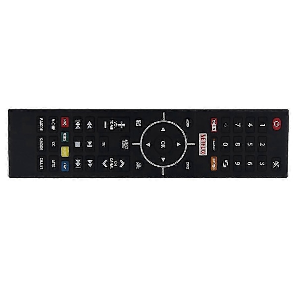 Ny fjärrkontroll kompatibel med Elements UHD 4K TV WE50UB4417 WE55UB4417 WD40FB2530 ELSW3917BF E4SFT5017 E4S
