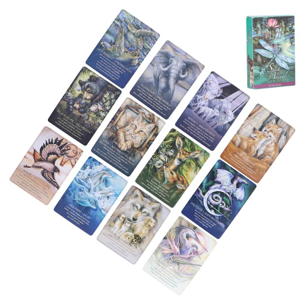 Spirits of The Animals Oraclekort Engelska Spådom Ödesförutsägelse Tarotkortlekar