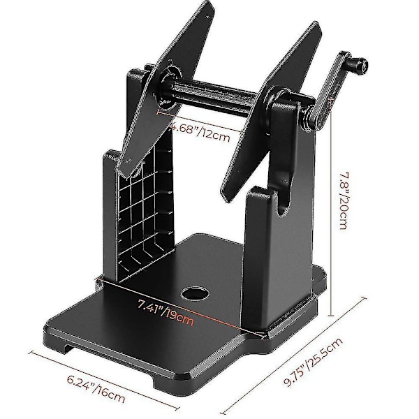 Ekstern Holder, 2 I 1 Fanfold Stak Papirholder kompatibel med Desktop Termisk Printer-DT